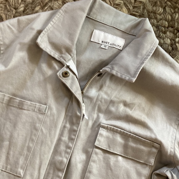 Rivet Utility jumpsuit - like new - Picture 2 of 3
